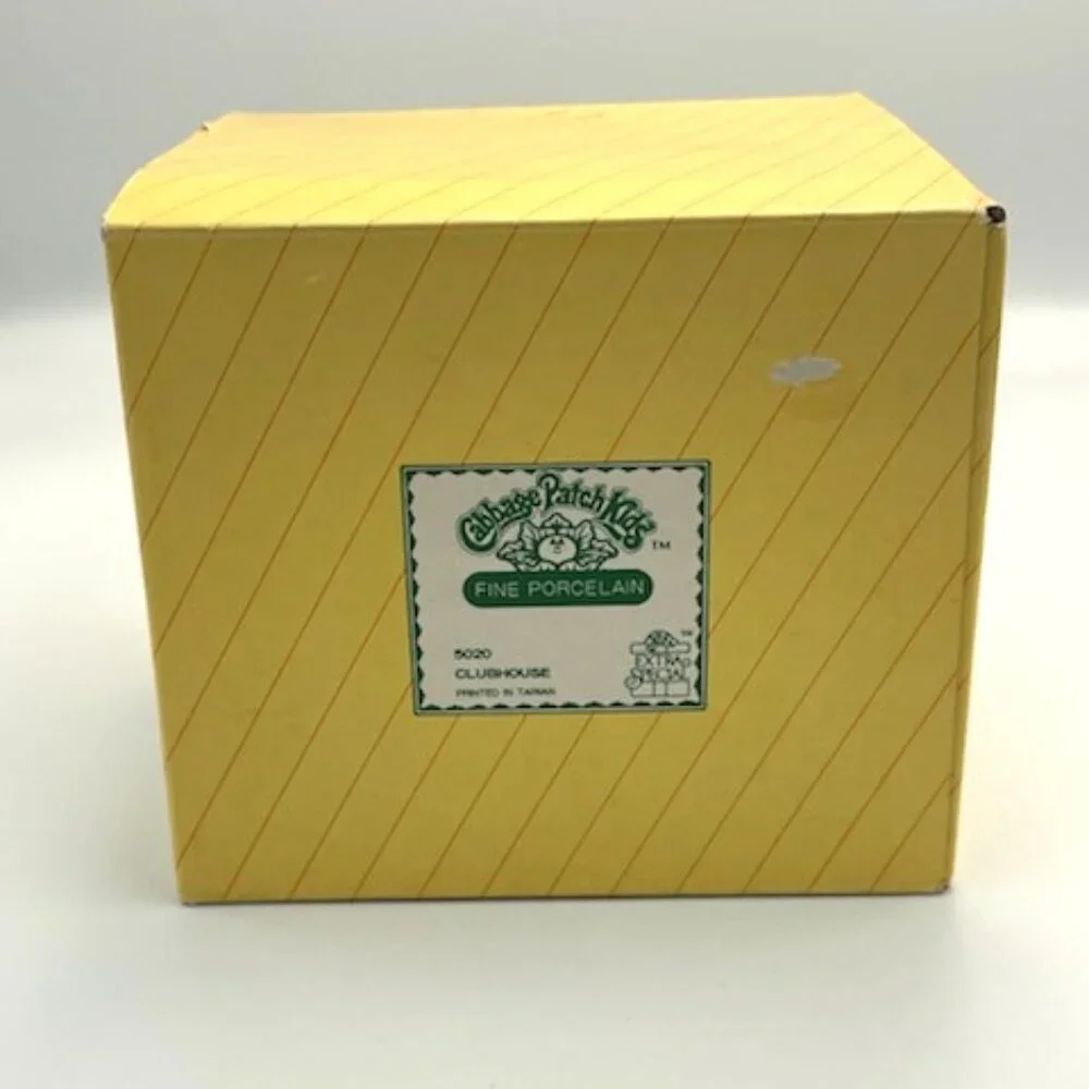 Cabbage Patch Kids Clubhouse Figurine 1984 Xavier Roberts #5020 Special Thoughts